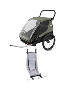 Pack Courier fietskar + Infant Sling zitje