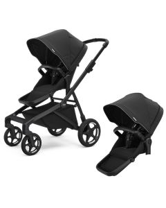 Sleek 2 kinderwagen + tweede zitje