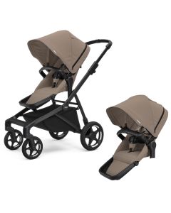 Sleek 2 kinderwagen + tweede zitje