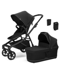 Sleek 2 kinderwagen + Thule Bassinet reiswieg