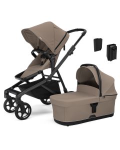 Sleek 2 kinderwagen + Thule Bassinet reiswieg