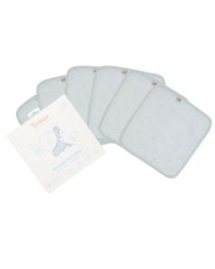 Set van 6 herbruikbare doekjes 20 x 20 cm