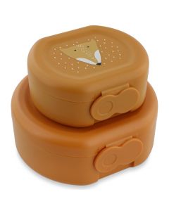 Snackbox met clip - 2 stuks