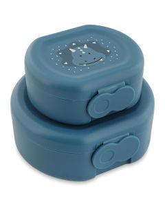 Snackbox met clip - 2 stuks