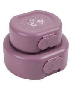 Snackbox met clip - 2 stuks