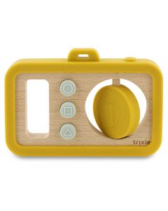 Hout-siliconen babycamera