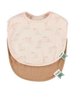 Set van 2 newborn slabbetjes