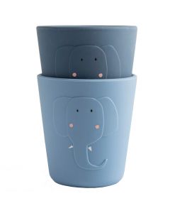 Siliconen beker 2-pack