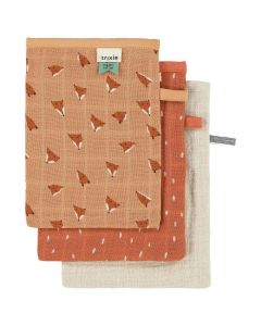 Set van 3 tetra washandjes