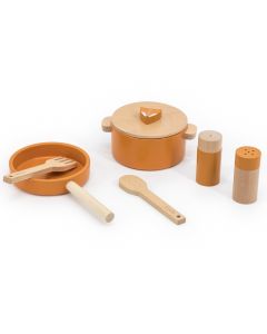 Houten kookset