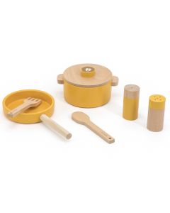 Houten kookset