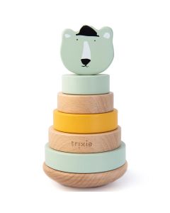 Houten stapeltoren