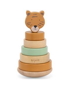 Houten stapeltoren