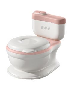 Babytoilet met geluidsspoeling